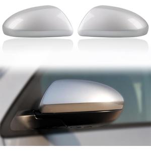 Car Door Rearview Mirror Cover Cap Housing Protective Cover for Exterior Mirrors Fit for Mazda 2 Mazda 3 2010-2013(Without Signal Lamps Version) GS1E-69-1N7A-87 69-1N7A(Light Blue Left Driver Side)