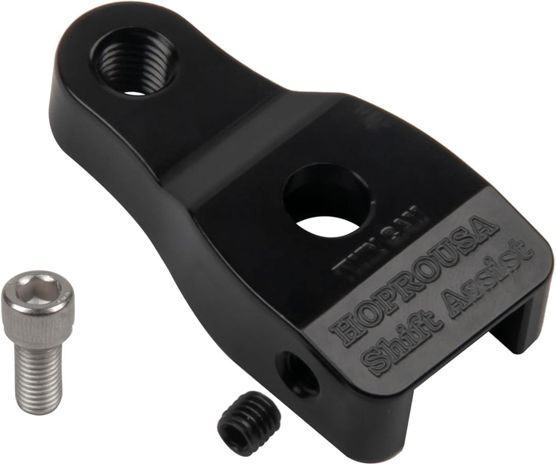 EZ-Shift Easy Find Neutral Assistance for All HD Twin Cam Models Before 2017 Neutral Gear Shifter Assist Touring Dyna Softail (Black)