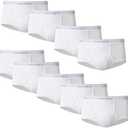 Hanes Pack, Cool & Breathable Cotton, Moisture-Wicking Underwear, Men's Briefs Pack Of 9, Medium