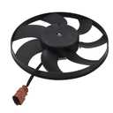 Radiator Cooling Fan Replacement for Je-TTA 2005-2014 Replacement for A3 2006-2013 Replacement for P-assat 2006-2012 1K0959455ET Right