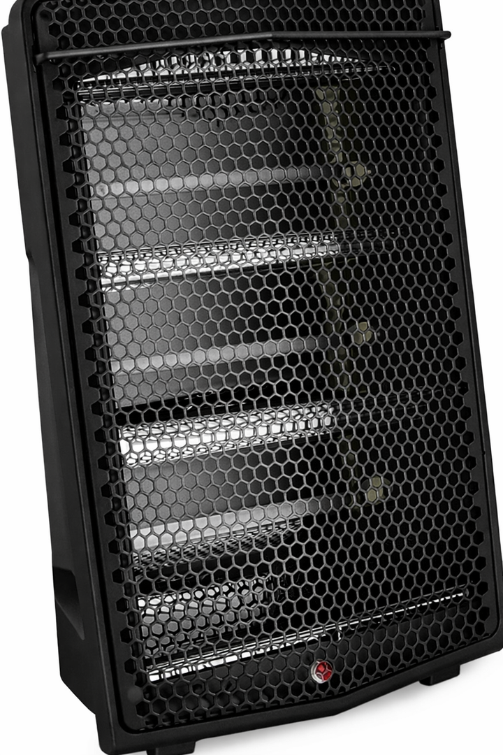 Room Heater 1500W Ultra Quiet Quartz Radiant Heater, Black