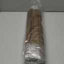 LazBlinds No Tools No Drill Cordless Bamboo Roman Shades, Privacy Window Treatment, Roll Up Bamboo Blinds for Windows 21'' W x 64'' H, Driftwood