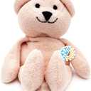 Thermal-Aid (Bella The Pink Bear)  Washable Heating Pad & Ice Pack  Plush Hot/Cold Pack with Natural Corn Filling  Reusable Comfort