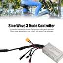 SUNGOOYUE Brushless Motor Controller 24V 36V 48V 17A 3 Mode Controller with Connector for DIY Electric Conversion