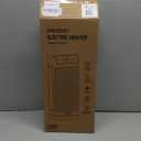 Space Heater, Electric Heaters for Indoor Use with Thermostat, Remote, 1-12H Timer, 70Oscillation and Overheat Protection, 1500W PTC Ceramic Fast Safety Heat, Portable Heater for Office (Black)