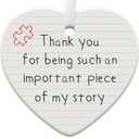 2 x Teacher Gifts for Women, Teacher Ornament 2025, Teacher Gifts for Christmas, Ceramic Ornament