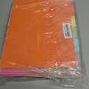 Yexiya 50 Pcs Medical Chart Dividers, 11 x 8-1/2 Inch Medical Paper File Dividers with Multi Color Blank Side Tabs, 1/6th Cut for Nursing Patient Charts & Healthcare Records