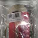 Human Hair Bun Messy Bun Hair Piece 100% Real Human Hair Natural Wavy Scrunchies Hair Bun Hairpiece with Elastic Rubber Band for Women Bun Extensions (#60 Platinum Blonde)