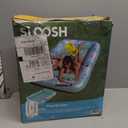 SLOOSH Inflatable Tanning Pool Lounger Float,85" x 57" Extra Large Pool Floats Adult with Pillow,4 in 1 Suntan Tub Raft Floatie,Sunbathing Bed Lounge Blow Up Ball Pit Party Gifts,XL-Cyan White