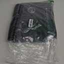 NICETOWN Pitch Black Solid Thermal Insulated Grommet Blackout Curtains/Drapes for Bedroom Window (2 Panels, 42 inches Wide by 63 inches Long, Black)