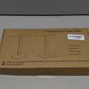 BathAce Hand Towel Holder, T-Shape Hand Towel Stand for Bathroom, Hand Towel Rack Bar Standing for Vanity Kitchen Countertop, 304 Stainless Steel (Marble Base, Brushed)