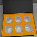KANARS Whiskey Glasses Set of 6 with Elegant Gift Box,10 Oz Premium Old Fashioned Crystal Glass Tumbler for Liquor, Scotch, Cocktail or Bourbon Drinking, Gifts for Birthday Thanksgiving Christmas
