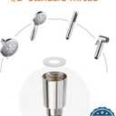 Shower Hose Extra Long 157 Inches, Flexible Stainless Steel Handheld Shower Hose, with Brass Insert and Nut