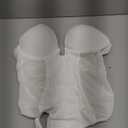 SHAPERIN Women's Backless Body Shaper Bra Faja U Plunge Low Back Thong Shapewear Tummy Control Deep V Bodysuit (Large)