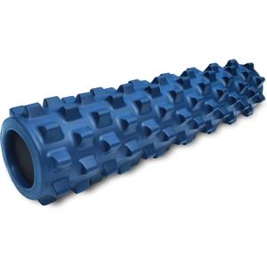 RumbleRoller Original Textured Foam Roller - Deep Tissue, Self Myofacial Release Massage Therapy Roller