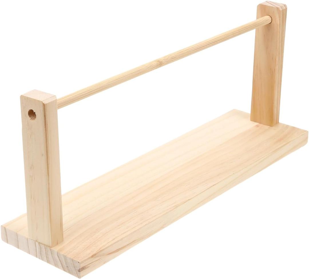 Gadpiparty Ribbon Holder, Ribbon Holder Organizer Rack, Spool Storage Tool for Sewing and Wrapping Paper Display