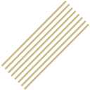 8 PCS 4mm/ 5/32 Inch Brass Rod Brass Round Stock Lathe Bar Stock Kit Solid Brass Rod, 4mm/ 5/32 inch Diameter 12 Inch in Length