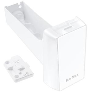 Upgraded DA97-20156B Refrigerator Ice Bucket Compatible with Samsung Ice Maker Replacement Ice Tray Parts DA97-20156A RF28R7201SR RF28R7351SR RF27T5201SR RF27T5201SG RF28HMEDBSR RF27T5501SR Ice Maker