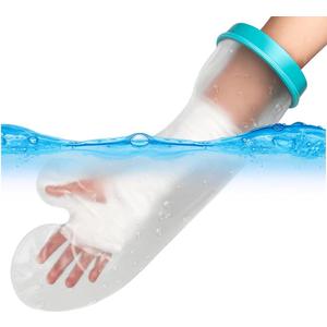 UpGoing Cast Covers for Shower Arm Adult Waterproof Cast Cover Shower Protector Bag for Wound Arm, Hands, Wrists, Elbow, Finger to Keep Wounds Dry, Reusable Durable