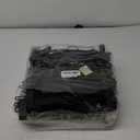 NORTHERN BROTHERS Pants Hangers, 50Pack Skirt Hangers with Clips Black Pant Hangers for Pants Bulk Shorts Hangers