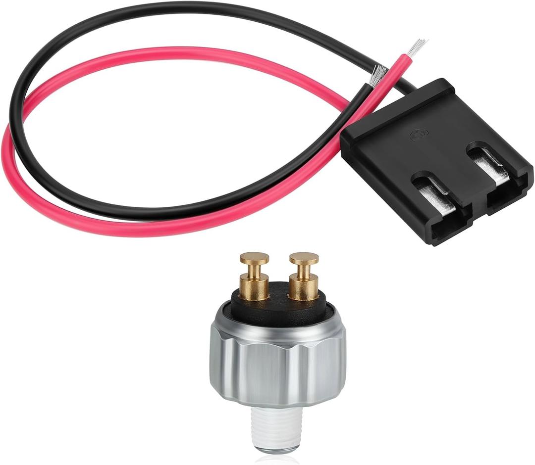 M MATI Brake Switch Stoplight Pressure Switch & Pigtail Wire Connector for Polaris RZR 570 800 2010-2014 Ranger 500 800 2010 4012866