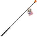 Orange Whip Lightspeed Golf Swing Trainer Aid Patented & Made in USA- Speed Stick Improves Speed, Distance and Accuracy (45"), 43inchi