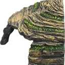 EATAKWARD Gecko Hide Shale Scape Step Ledge, Reptile Cave Hideout Tank Accessories Decorations, Ideal for Reptiles, Amphibians, Leopard Gecko, Lizard, Frogs, Turtle (Like Stone, 6 * 6 * 4inch)