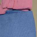 HOMEXCEL Hot Yoga Towels 2 Pack, (26.5" x 72") Non-Slip & Ultra-Absorbent Microfiber Yoga Mat Towels for Hot Yoga, Pilates, Exercise, Fitness, Bikram and Workout, Blue/Pink