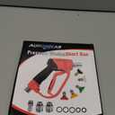 AURORA CAR Short Pressure Washer Gun 5000PSIHigh Pressure Washer Gun with 5 Spray Nozzle Tips, 3/8" Quick Connect Plug and M22-14/15mm Fittings, Power Washer Gun Compatible with Foam Cannon12 GPM