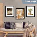 BESCRCL 16x20 Picture Frames Black Set of 6, Poster Frames Display Photo 11x14 or 16x20 without Mat, Wall Hanging Frame with Plexiglass