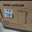 Antarctic Star Wine Cooler, 0.4 Cu. Ft. Portable Mini Wine Fridge