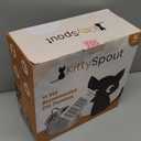 Stainless Steel Cat Water Fountain Automatic Drinking Fountain, Quiet Circulating Water Bowl, Dishwasher Safe, Indoor Pet Fountain for Hydrated Healthy Cats (Stainless Steel, 4L Corded)