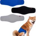 Dog Diapers Male, ACDOK Reusable Belly Bands for Male Dogs Wraps (Pack of 3) Upgrade Durable Delly Diapers for Dogs, XL