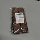 3 x TECEUM Lifting Straps for Weightlifting Gym Strength Training - Wrist Straps with Neoprene Padded Cotton - Men & Women  Ideal for Powerlifting, Bodybuilding & Deadlifts (18" - Beast Mode, Brown)