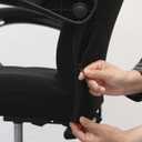 Melaluxe Office Chair Cover, Universal Stretch Desk Chair Cover, Computer Chair Slipcovers