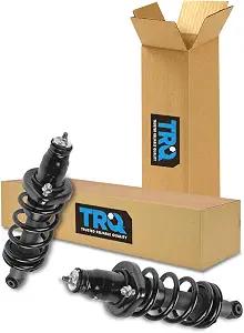 TRQ Rear Shock Strut & Spring LH & RH Set Pair for 01-05 Civic 03-05 Civic & Hybrid, 1Pc