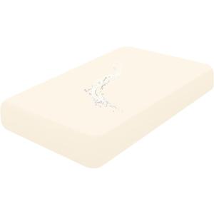 Smiry Waterproof Couch Cushion Covers, Stretch Washable Sofa Cushion Cover, Soft Sofa Slipcover Elastic Non-Slip Furniture Protector for Pets, Kid (Medium, Beige)