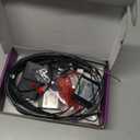 Dreamcolor Acrylic Interior Car LED Strip Light with Wireless APP, RGB 6 in 1 with 175 inches 593 LEDs Fiber Optic Strip Lights for Car, Dynamic Chasing Music Sync Neon Car Ambient Lighting Kits