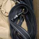 Kazazoo Hands-Free Dog Leash with Adjustable Length 5.5-8.5FT + Dual Padded Handles Reflective Safety for Walking, Jogging & Training | Suitable for Medium to Large Dogs & Puppies, Size M, Black