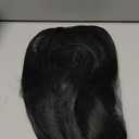 27" Long Black Wig for Women Straight Synthetic Wig for Girl Halloween Costume Party Cosplay Wig (Black)