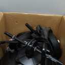 VEVOR Broadcast Spreader, 60LBS Capacity, Walk-Behind Push Spreader, 0-9.8 ft Spreading Width, 10 in All Terrain Pneumatic Tires, Lawn Spreaders with Hopper Grate, for Seed, Fertilizer, Ice Melt