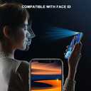 2 Pack Privacy Screen Protector for iPhone 14 Plus/13 Pro Max, Privacy Screen iPhone 13 Pro Max 6.7 Inch Tempered Full Screen Glass Film, Anti-Spy, Bubble Free, Case Friendly