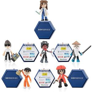 DevSeries Mystery Figures 6 Pack - Six 2.75-inch Action Figure Blinds with Mix and Match, Unique Accessories, and Exclusive Virtual Item Code