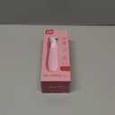 Body Groomer for Women: Pubic Hair Razor with Mirror & LED Light, Bikini Trimmer with Travel Lock - IPX7 Waterproof Use for Legs/Underarm - Dusty Pink