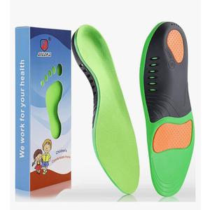 Ailaka Kids Orthotic Arch Support Shoe Insoles, Plantar Fasciitis Cushioning Athletic Inserts for Flatfoot Pain Relief Running Walking, 7.5