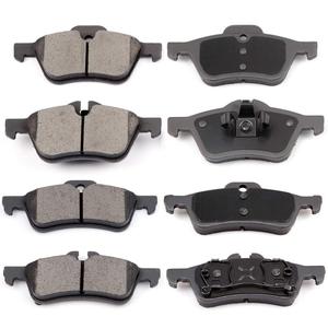 Brake Pads, ECCPP 8pcs Ceramic Brake Kits fit for 2002 2003 2004 2005 2006 2007 2008 for Mini Cooper