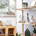 Funny Bathroom Signs, Wash Your Worries Away Funny Bathroom Acrylic Plaque Sign for Guest Restroom Laundry Room Desk Tabletop Decor, 4x4 Inch