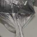 Snow Shovel for Driveway, Snow Removal Shovel with Ergonomic D-Grip Handle, 48-inch Long Lightweight Shoveling Tool, Large Capacity Shovel for Garden, Car Garage, Home Sidewalk and Camping, Black