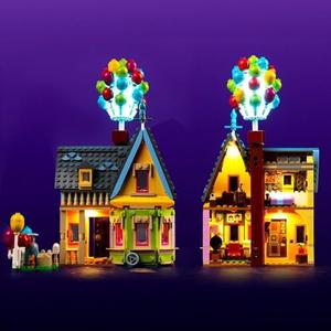 VONADO LED Light Kit Compatible with Lego Pixar ‘Up’ House 43217, DIY Lighting Compatible with Lego Up House 43217 (NO Model), Creative Lights for Up Set (ONLY Lights)