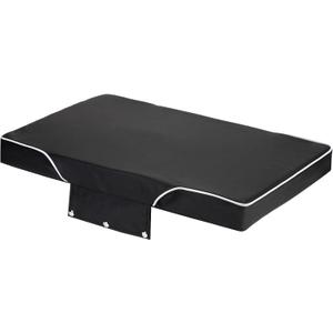 TeBaisea YETI Seat Cushion for Coolers (Snap-on Fitting), Made of PU Leather, Waterproof and UV-Resistant (Gray, YETI 65)